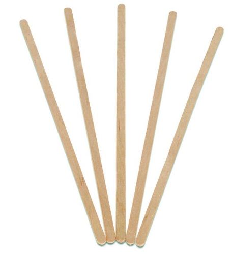 STR-COF W7 7-1/2"  WOODEN COFFEE STIRRERS (10/1000/CS)